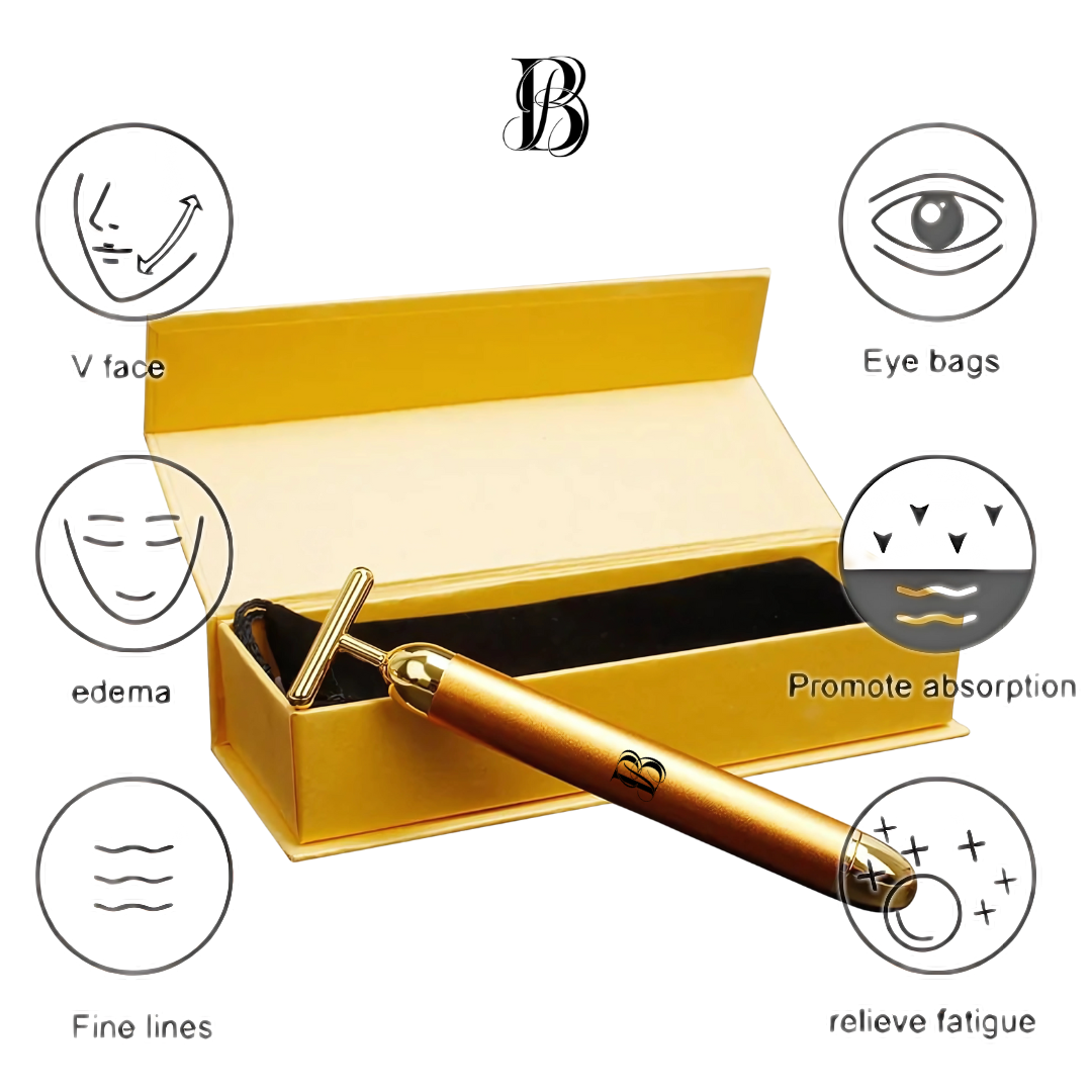 24K Gold Vibrating Face Lifter